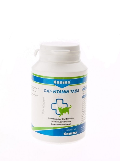 Canina Cat-Vitamin Tabs/Кэт-витамин комплекс витаминов для кошек 100 г 