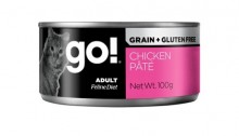 GO! NATURAL Holistic консервы беззерновые с курицей для кошек, паштет, Grain Free Chicken Pate