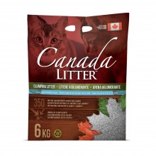 Canada Litter Scoopable Litter Канадский комкующийся наполнитель "Запах на Замке", аромат детской присыпки