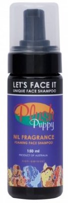Plush Puppy Let's Face It/ Антибактериальный шампунь-пенка для ухода за мордой собаки 150мл