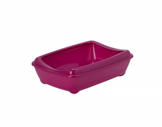Туалет-лоток средний с рамкой Artist Medium + rim, 42х30х12см, ярко-розовый (arist-o-tray + rim 42cm medium) 