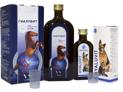 Гиалувит (Гиалутидин) Hyalutidin хондропротектор для собак и кошек 125мл 