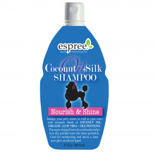 Espree Coconut Oil + Silk Shampoo/ Шампунь для блеска шерсти с кокосовым маслом и протеинами шелка для собак