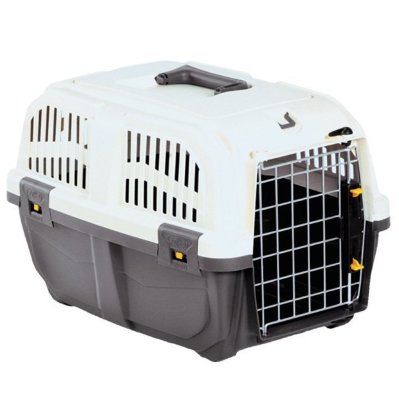 MPS переноска SKUDO 1 48х31,5х31h см с металлической дверцей с замком серая