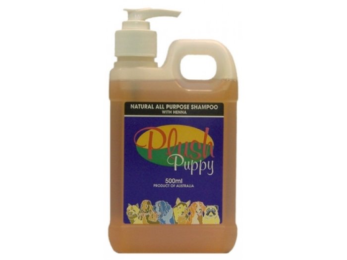 Plush Puppy Natural All Purpose Shampoo with Henna/ Шампунь с хной для текстурной и короткой шерсти 