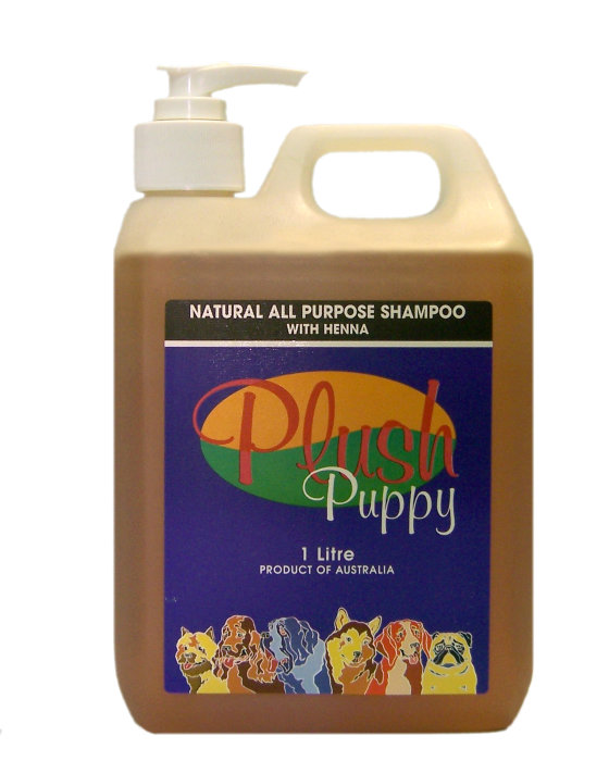 Plush Puppy Natural All Purpose Shampoo with Henna/ Шампунь с хной для текстурной и короткой шерсти 