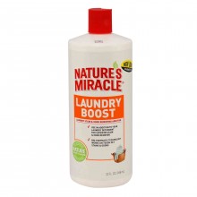 Nature's Miracle Laundry Boost Stain & Odor Additive/ Моющее средство, для уничтожения, пятен, запахов и аллергенов 946мл
