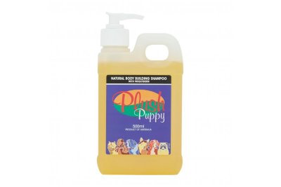Plush Puppy Natural Body Building Shampoo with Wheatgerm/ Шампунь для объемной шерсти с маслом зародышей пшеницы