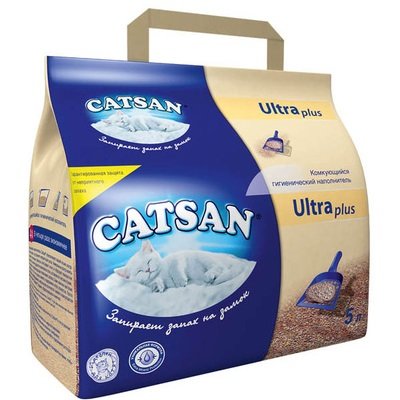 Catsan Комкующийся наполнитель Ультра 5л купить 