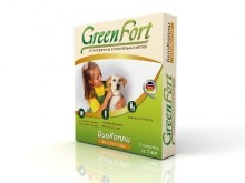 GreenFort G101 БиоКапли от блох для мелких собак 2-10 кг 3*1 мл