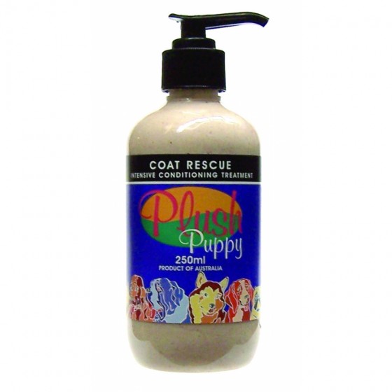 Plush Puppy Coat Rescue - Intensive Conditioning Treatment/ Восстанавливающая маска для шерсти с каолином и миндальным маслом купить