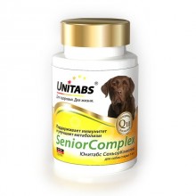 Unitabs SeniorComplex ежедневный для собак старше 7 лет 100 таблеток