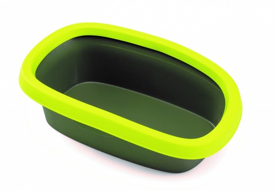 Туалет Sprint-20 Trendy Colour с рамкой, салатово-зелёный, 39х58х17 см 