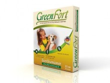 GreenFort БиоОшейник от блох для мелких собак 35 см