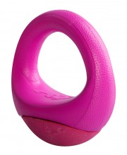Игрушка для собак кольцо-неваляшка, розовый