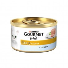 Gourmet паштет для кошек с тунцом , Gold Mousse with Tuna