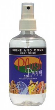 Plush Puppy Shine and Comb/ Спрей для сияния и блеска шерсти 250 мл