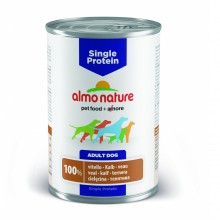 Almo Nature Single Protein - Veal/ Консервы для собак с чувствительным пищевариением (монобелковый рацион) с телятиной 400г