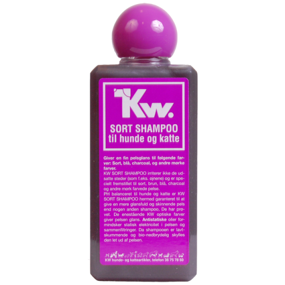 KW Black Shampoo/ шампунь для черной шерсти 200мл 