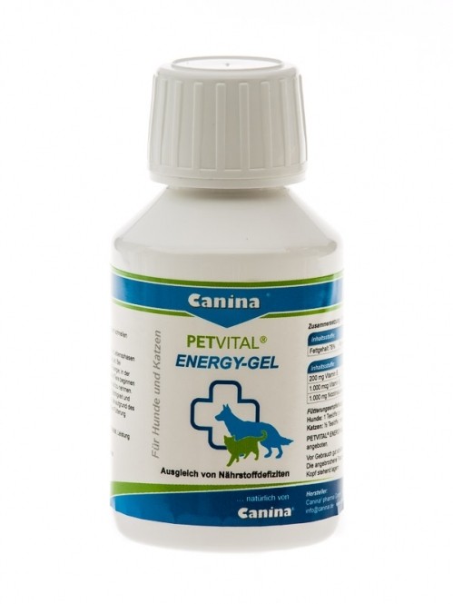 Canina Energy-Gel/ Энерджи-гель высокоэнергетический препарат для восстановления сил 100 мл 