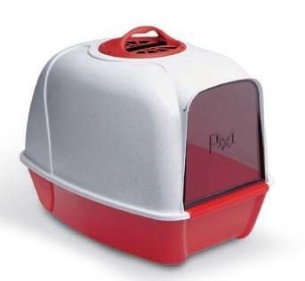 MPS био-туалет PIXI 52х39х39h см красный