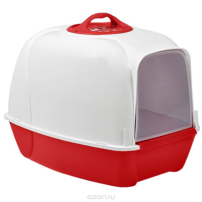 MPS био-туалет PIXI 52х39х39h см красный