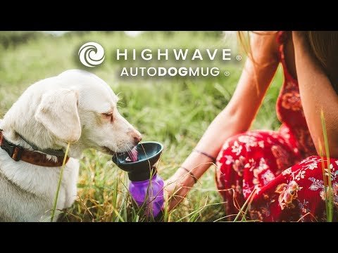 Highwave Auto Dog Mug/ дорожная поилка для собак 591мл   