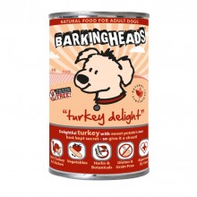 Barking Heads Wet Turkey Delight/ Консервы для собак с индейкой "Бесподобная индейка" 400г