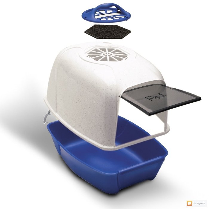 MPS био-туалет PIXI 52х39х39h см синий