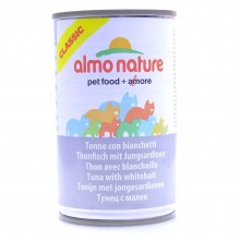 Almo Nature Classic HFC Adult Cat Tuna&White Bait/ Консервы для Кошек с Тунцом и Сардинками 140г