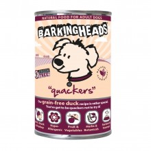 Barking Heads Wet Quackers / Консервы для собак с уткой "Кряква" 400г