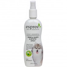 Espree Coat Renewal Simple Shed & Static Spray/ Спрей-антистатик для ухода за шерстью в период линьки, для собак и кошек 355мл