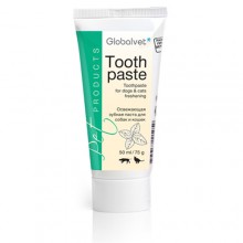 Globalvet Tooth Paste Freshening/ Зубная паста для собак и кошек освежающая 50 мл