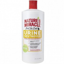 Nature's Miracle Just For Cats Urine Destroyer/ Уничтожитель мочи для кошек 946мл