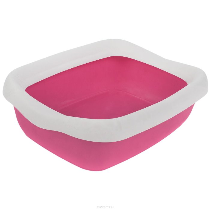 MPS туалет-лоток BETA Maxi 49х39х13h см с рамкой в ассортименте