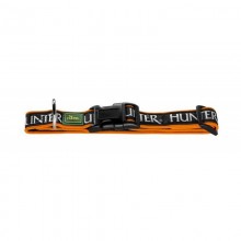 Hunter ошейник для собак Neopren Oakland L (40-63 см)/2,5 нейлон/неопрен оранжевый/черный