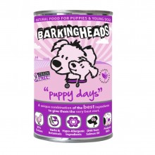 Barking Heads Wet Puppy Days Tim/ Консервы для щенков с курицей   "Щенячьи деньки" 400г