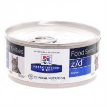 Hill's вет.консервы консервы Z/D для кошек "Лечениe острых пищевых аллергий", z/d Feline