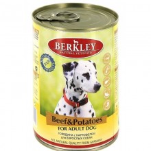 Berkley консервы для собак с говядиной и картофелем