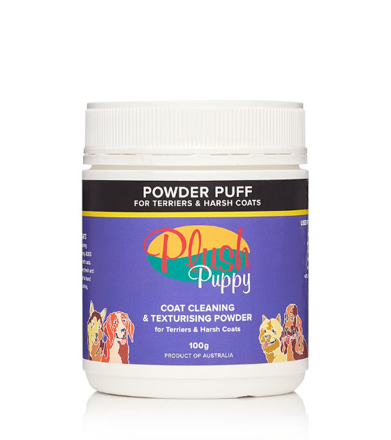 Plush Puppy Powder Puff Terrier/ Пудра стайлинг для терьеров 100г  