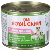Royal Canin мусс для щенков до 2 месяцев, беременных и кормящих сук, Starter Mousse
