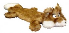 Kyjen Real Animal/ Мягкая игрушка для настоящих охотников Лиса 12 пищалок и хрюкающий хвост, размер 15,24*73,66*12,7см
