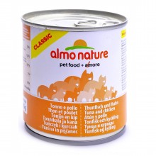 Almo Nature Classic HFC Adult Cat Chicken&Tuna/ Консервы для Кошек с Курицей и Тунцом 280г