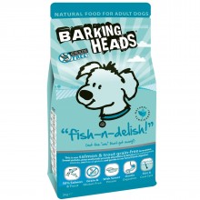 Barking Heads Fish-n-delish Grain Free/ Беззерновой для Собак с Лососем, форелью и бататом "Рыбка-вкусняшка"