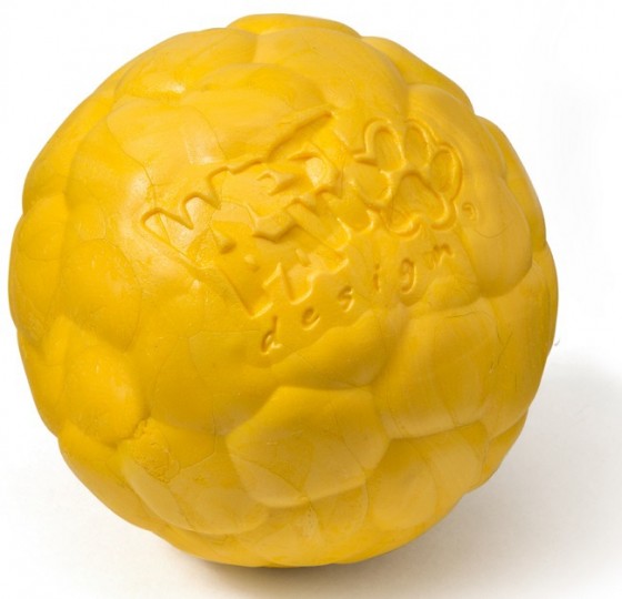 Zogoflex Air игрушка мячик для собак Boz диаметр 6 см желтая купить
