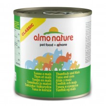 Almo Nature Classic HFC Tuna and Corn/ Консервы для кошек с Тунцом и кукурузой 280г