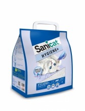 SaniCat Hygiene Plus White Белоснежный облегченный впитывающий наполнитель