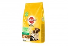 Корм Pedigree сухой корм для щенков мелких пород с курицей, Vital Protection