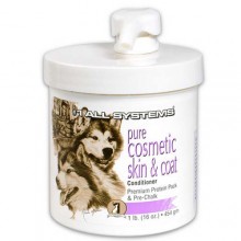 All Systems Pure Cosmetic Skin & Coat Conditioner Protein Pre-Chalk/ концентрированный коллагеновый крем-основа под пудру 454 мл