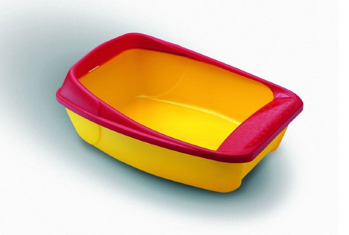 MPS туалет-лоток VIRGO 52х39х20h см с рамкой в ассортименте